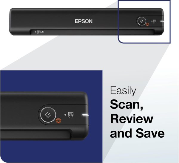Epson WorkForce ES-50 Portable Sheet-Fed Document Scanner for PC and Mac - Image 4